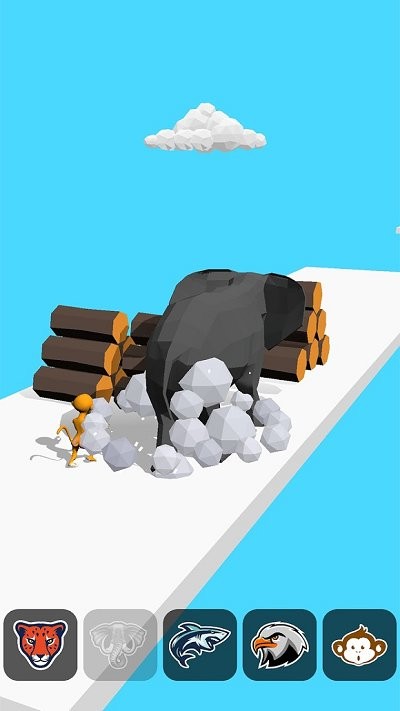 动物变身跑酷游戏