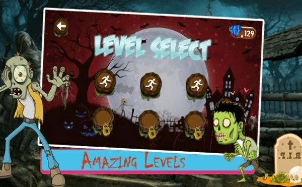 弹弓瞄准僵尸游戏