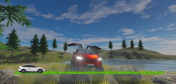 电动汽车模拟器特斯拉驾驶游戏