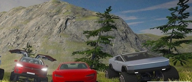 电动汽车模拟器特斯拉驾驶游戏