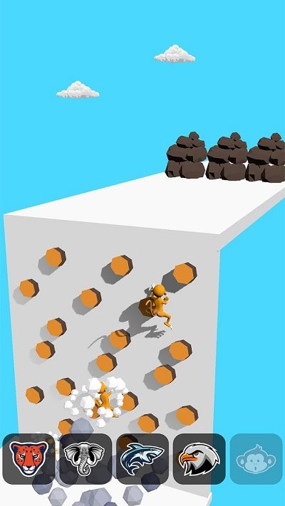 动物变身跑酷游戏