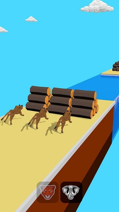 动物变身跑酷游戏