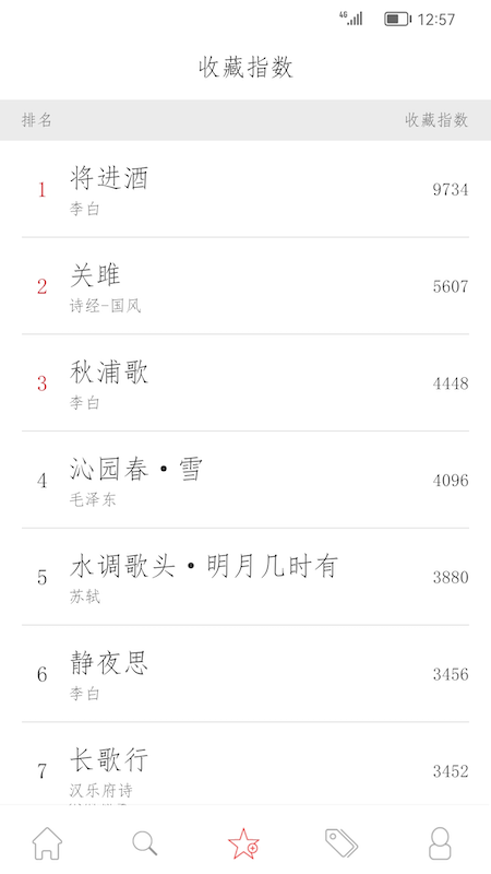 古诗词典名篇朗读1000首app