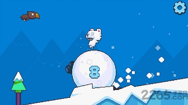 极地滚雪球游戏