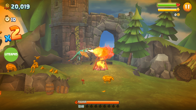 饥饿龙999999钻999999金币国际版