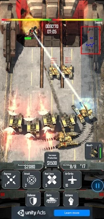 机甲前线突击坦克rts游戏(mech front assault)