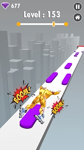 超级英雄滑冰游戏(superhero sky roller)