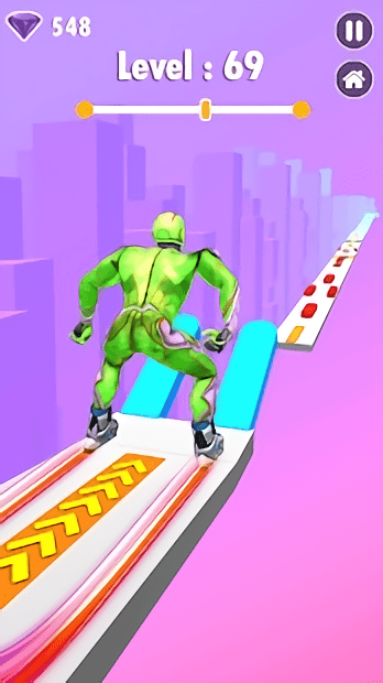 超级英雄滑冰游戏(superhero sky roller)