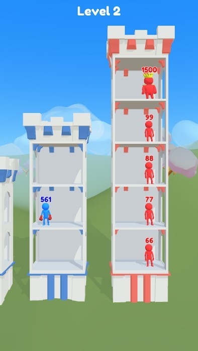 橡胶人推塔游戏(push tower)