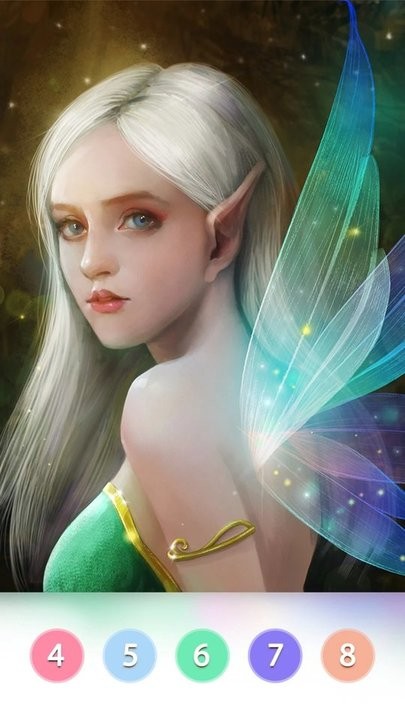 数字涂色绘本最新版