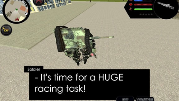 城市战争坦克机器人大战手机版