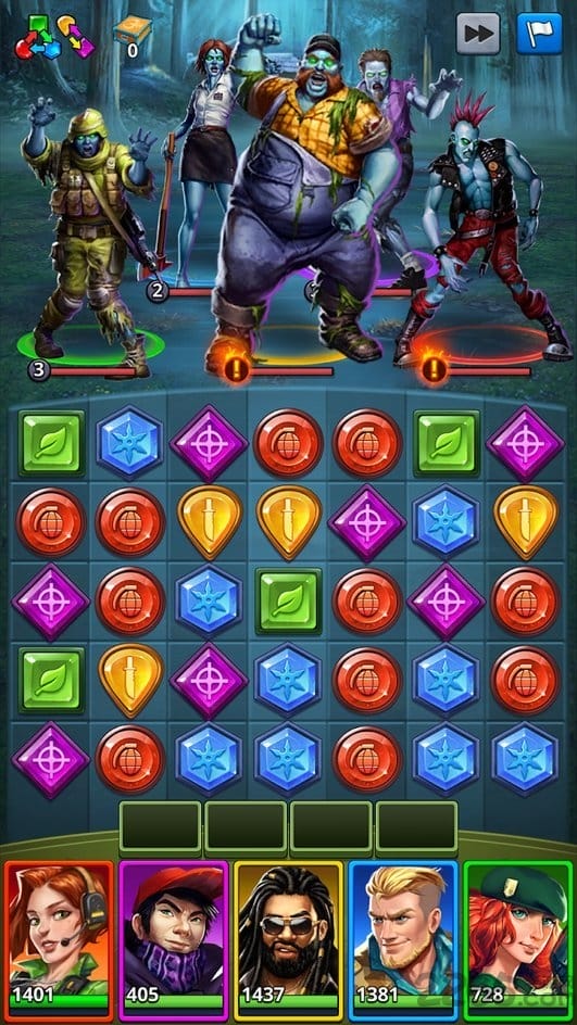 puzzle combat游戏