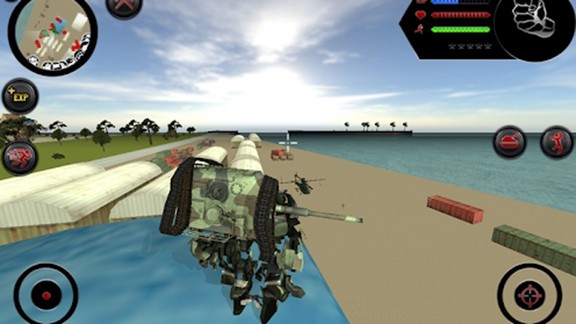 城市战争坦克机器人大战手机版