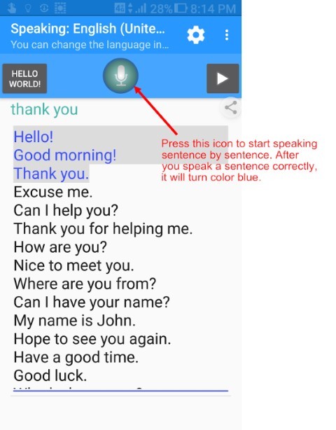 外语发音练习app(speaking)