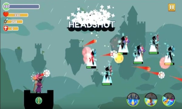 火柴人弓箭手巫师之战游戏(stickman archer the hero)