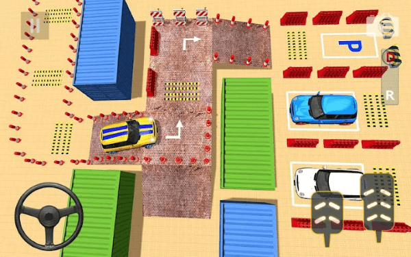 现代驾驶停车场3d游戏