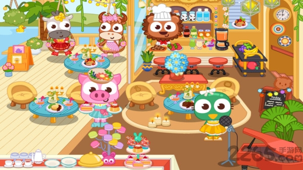 泡泡小镇森林朋友游戏