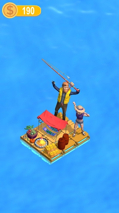 木筏钓鱼记游戏 木筏钓鱼记游戏下载