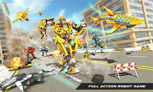 空中机器人鲨鱼手机版 空中机器人鲨鱼游戏下载