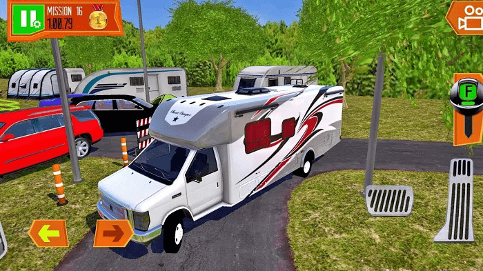 露营地停车场游戏
