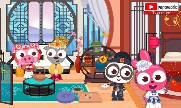 泡泡小镇国家游戏