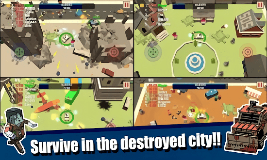 卡车僵尸粉碎撞击游戏