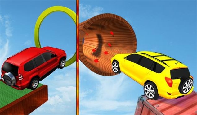 高空跑车撞击模拟器游戏