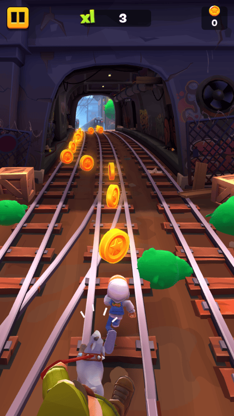 地铁跑酷滑板英雄正版教程 地铁跑酷滑板英雄国际服教程